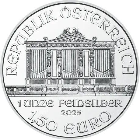 Strieborná minca Viedenskí filharmonici 2026, 1 oz