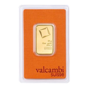 Zlatý Zliatok Valcambi 20&nbsp;g